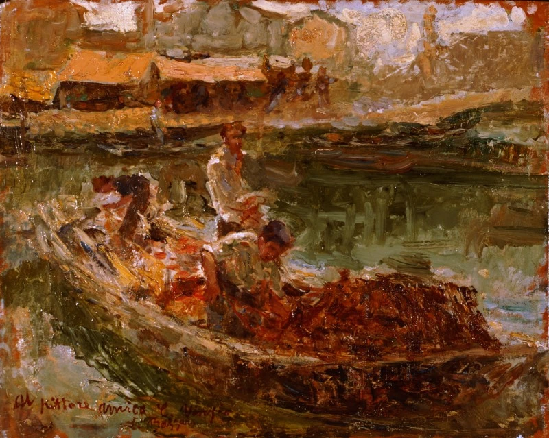 Barca in laguna
